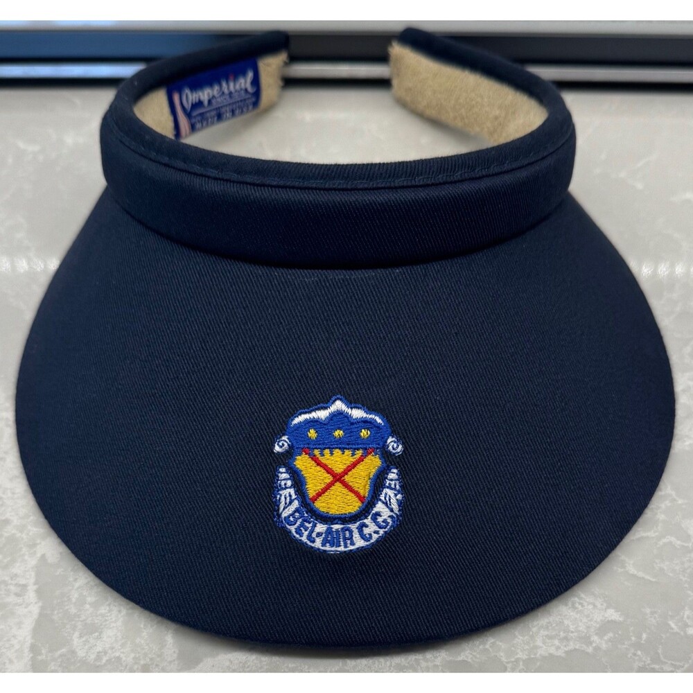 BEL-AIR COUNTRY CLUB - IMPERIAL GOLF VISOR - WOMEN'S - NAVY